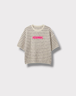 Pull Iconic rayé
