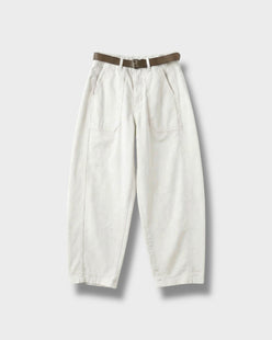 Pantalon Barrel Toile
