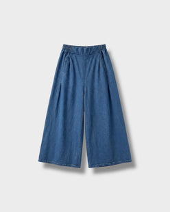 Pantalon palazzo denim