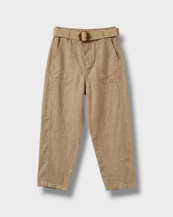Pantalon Barrel Lin