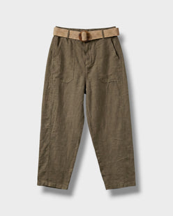 Pantalon Barrel Lin
