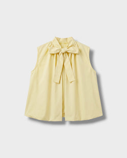 Blouse Babe unie sans manche