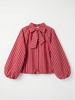 Blouse babe rayée