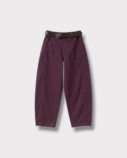 Pantalon Barrel en toile