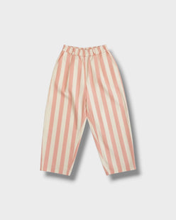 Pantalon Barrel rayé