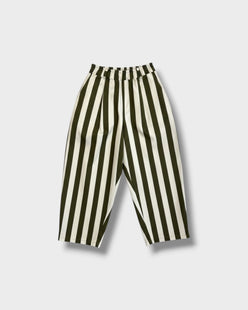 Pantalon Barrel rayé