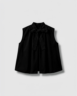 Blouse Babe unie sans manche