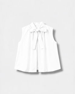 Blouse Babe unie sans manche