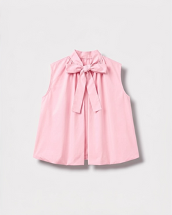Blouse Babe unie sans manche
