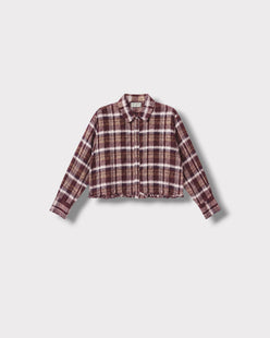 Chemise Adèle Bordeaux grenata, vue de face