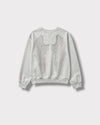 Sweat Angel gris — dos à plat