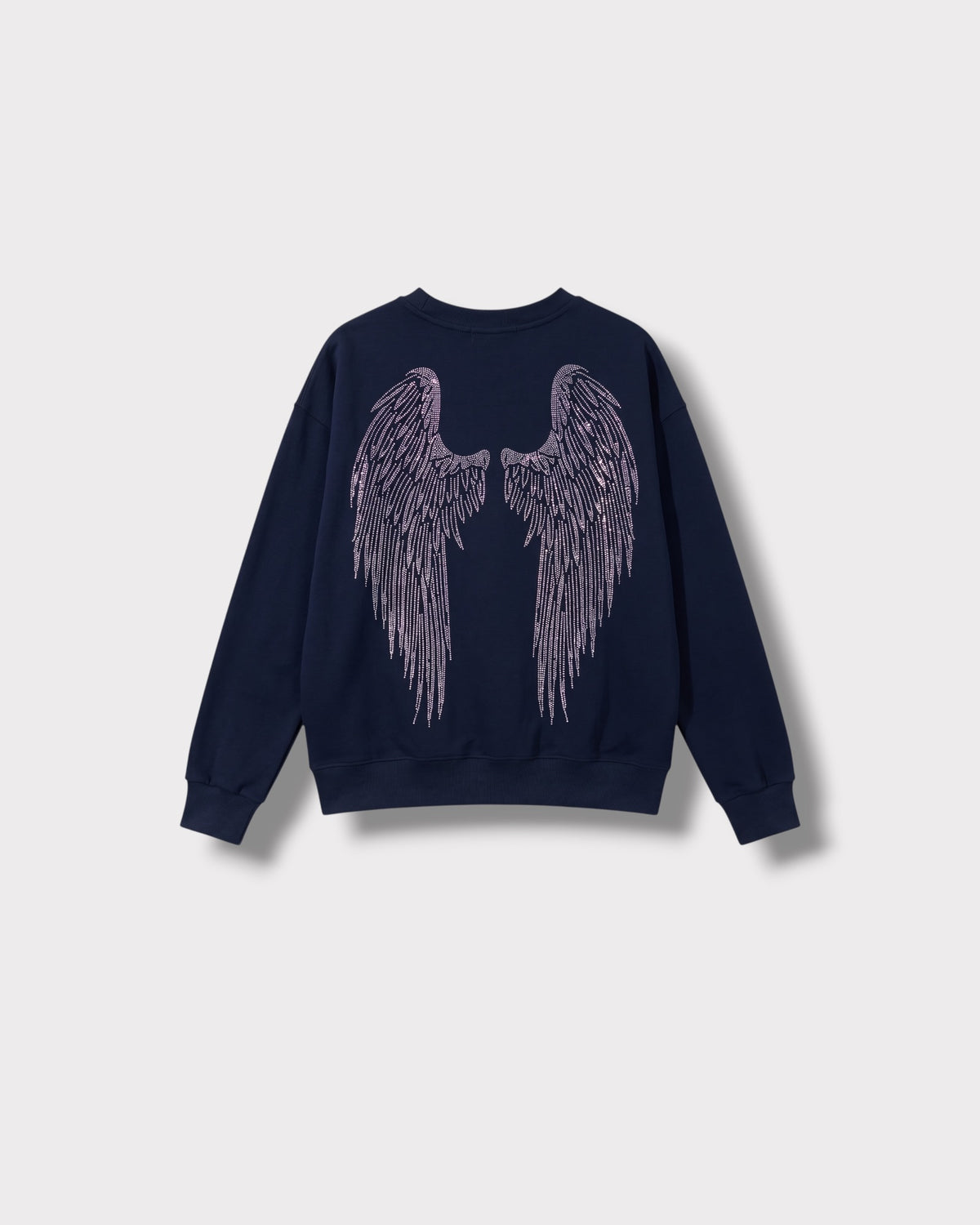 Sweat Angel marine — dos à plat