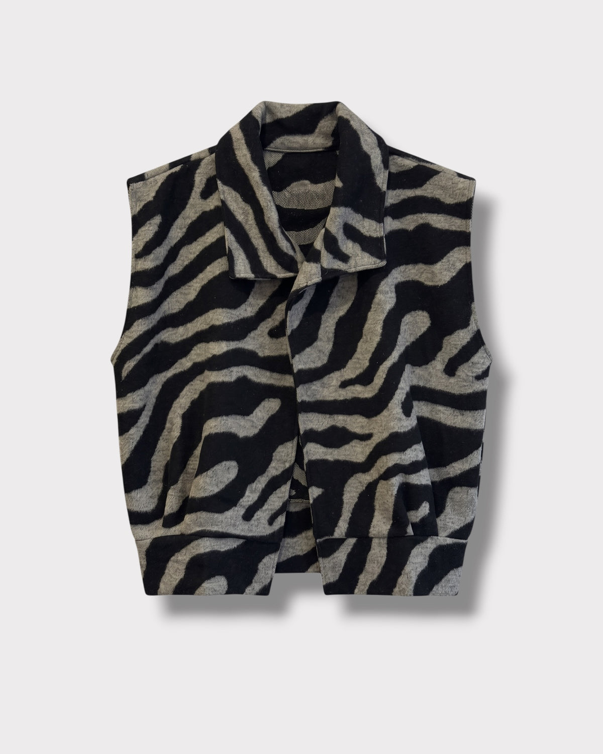 Gilet Apolline – Gris – face