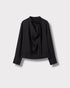 Blouse Aura Noir, vue de face