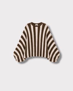 Pull Aurus Choco moro à plat