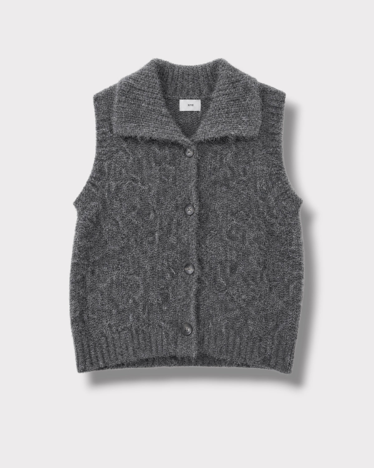 Gilet Axelle Anthracite, vue de face