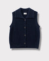 Gilet Axelle Marine notte, vue de face
