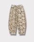 Pantalon barrel Bambi camel — face à plat