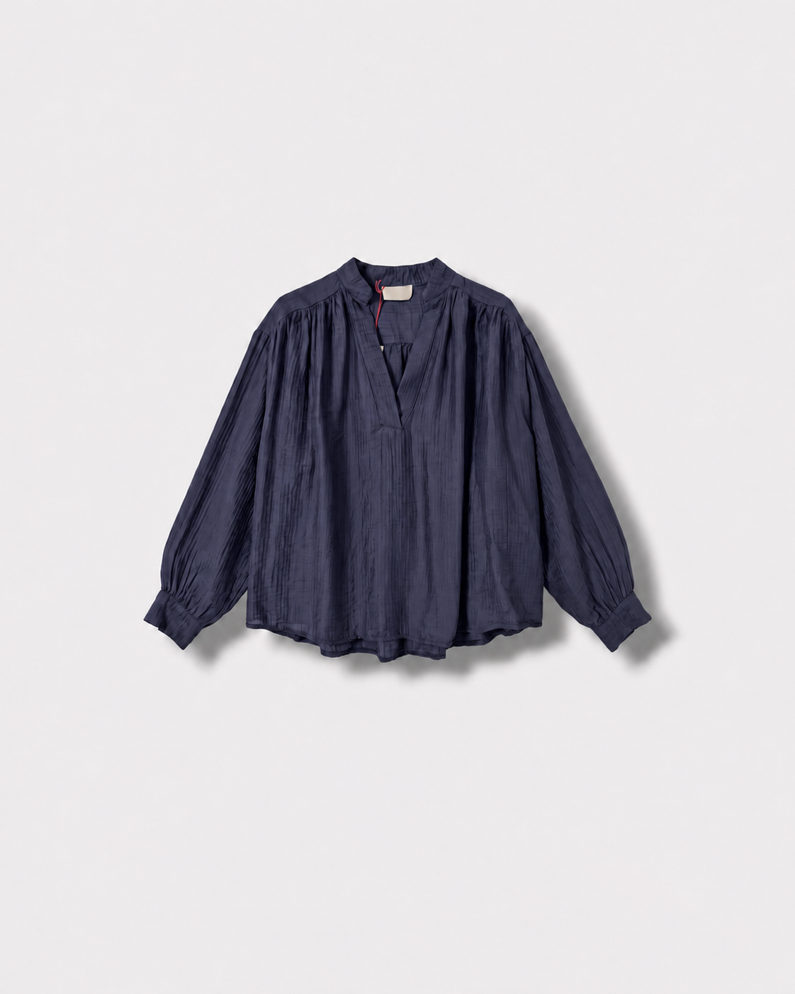 Blouse Vanessa marine notte — à plat