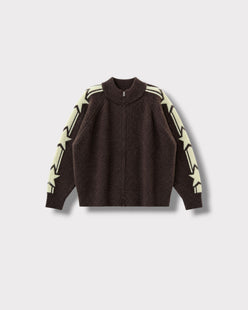 Cardigan Stella Choco moro — face