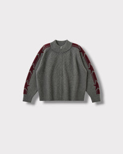 Cardigan Stella Anthracite — face