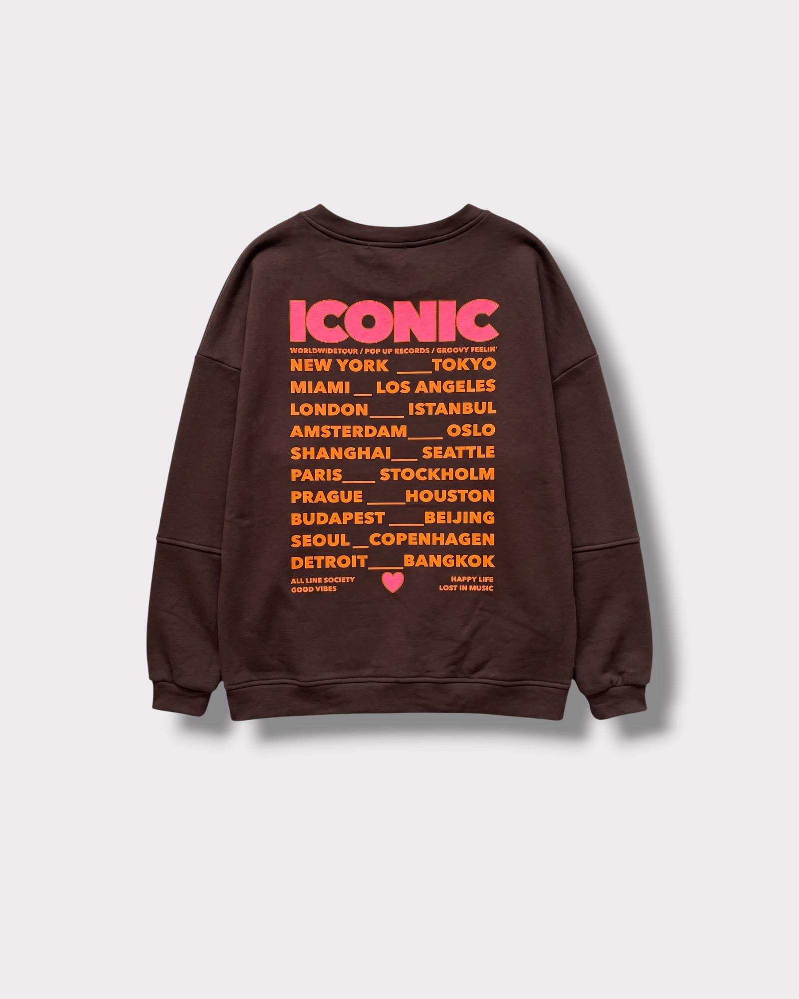 Sweat Flavie – Chocolat – dos