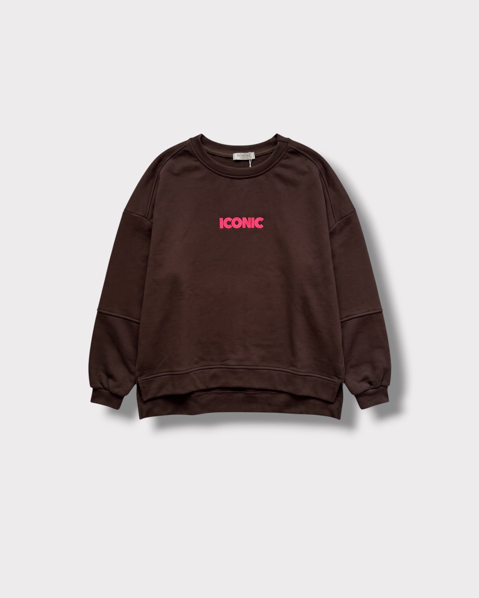 Sweat Flavie – Chocolat – face
