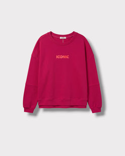 Sweat Flavie – Fuchsia – face
