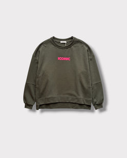 Sweat Flavie – Kaki – face
