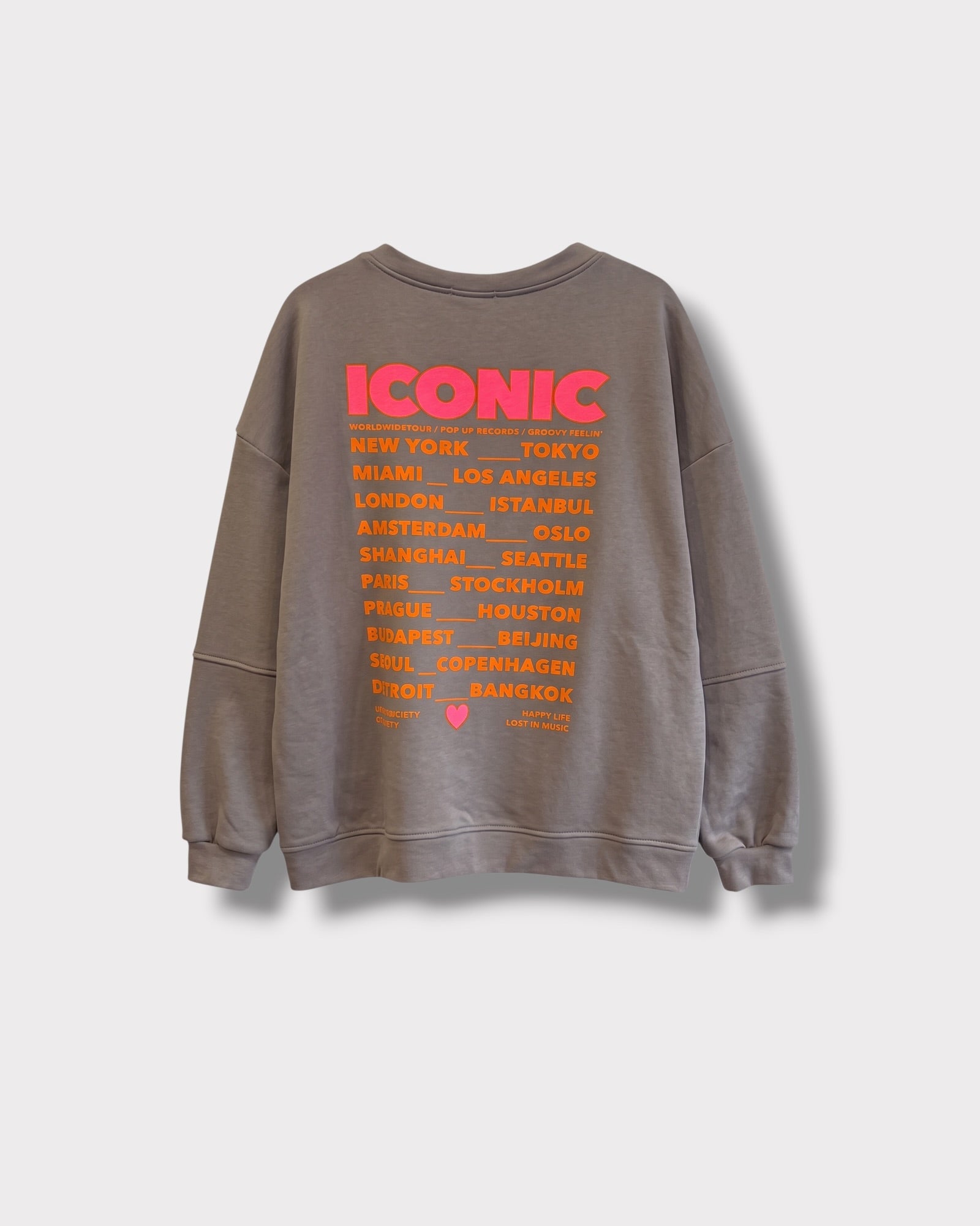 Sweat Flavie – Taupe – dos