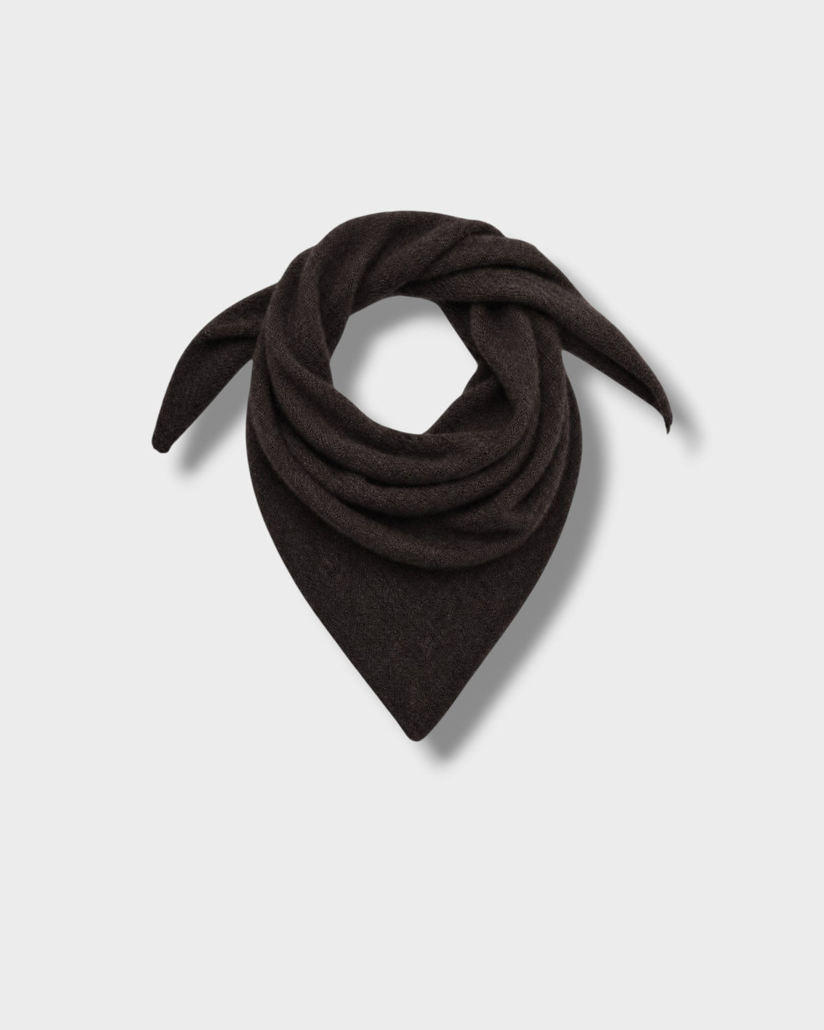 Foulard Ally choco moro à plat
