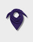 Foulard Ally violet gothic à plat