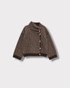 Gilet Natou Choco moro — face