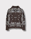 Gilet Bandana Choco moro à plat
