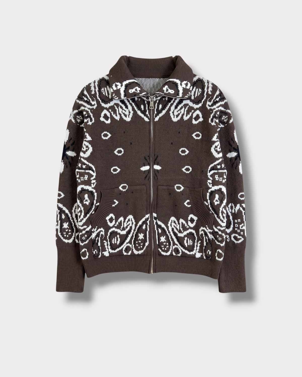 Gilet Bandana Choco moro à plat