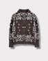 Gilet Bandana Choco moro à plat