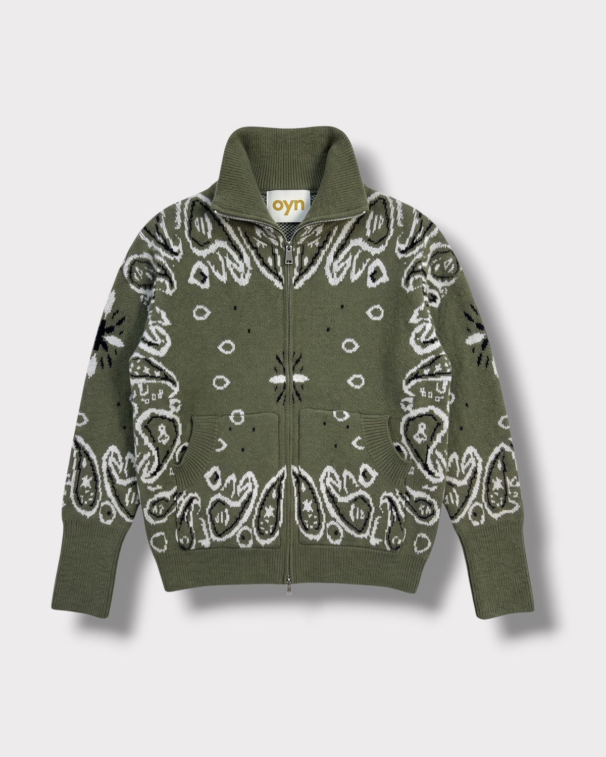 Gilet Bandana Kaki militare à plat