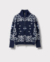Gilet Bandana Marine notte à plat