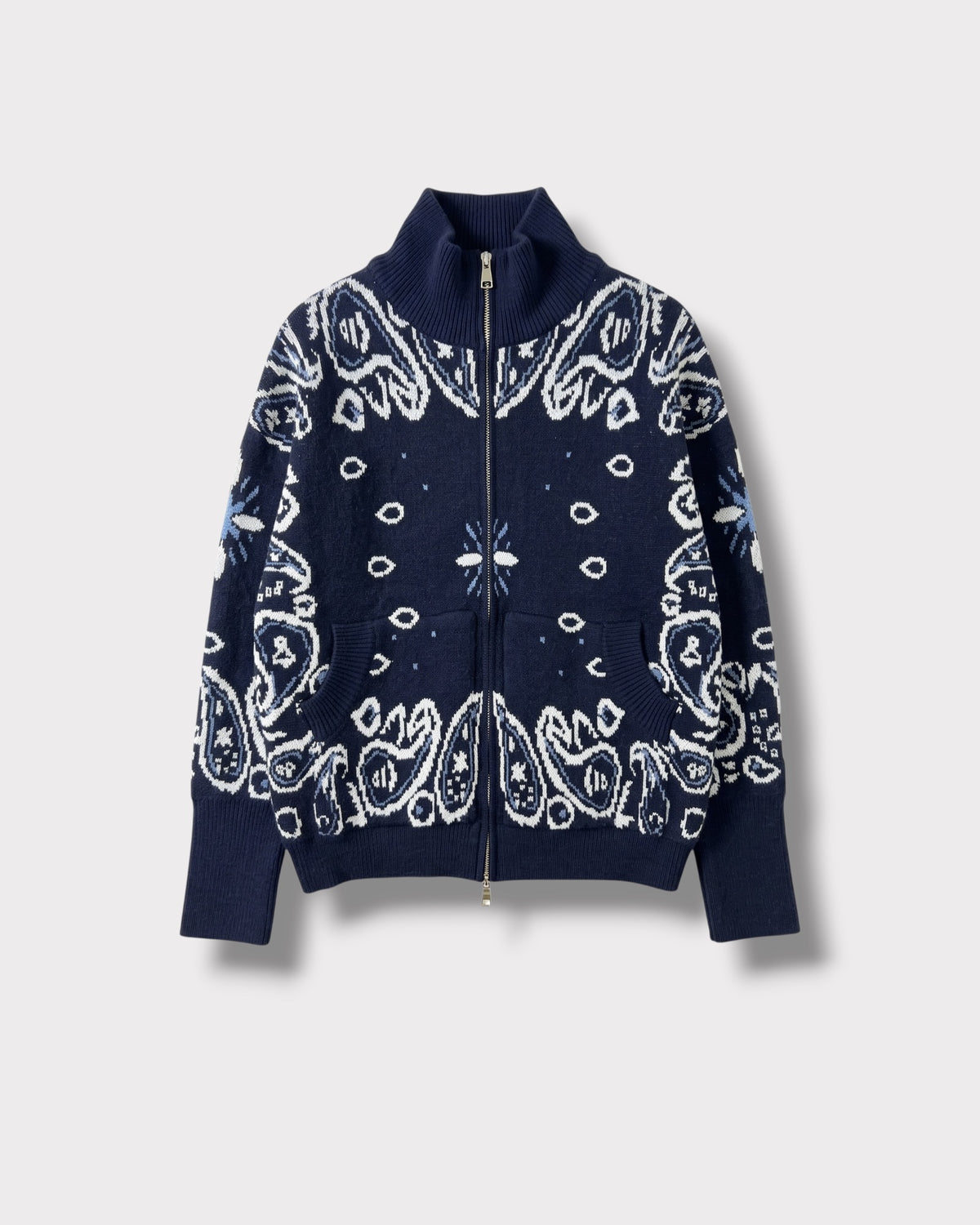 Gilet Bandana Marine notte à plat