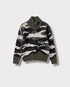 Gilet Militaire Kaki militare à plat