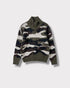 Gilet Militaire Kaki militare à plat