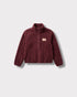 Blouson Ju bordeaux — à plat