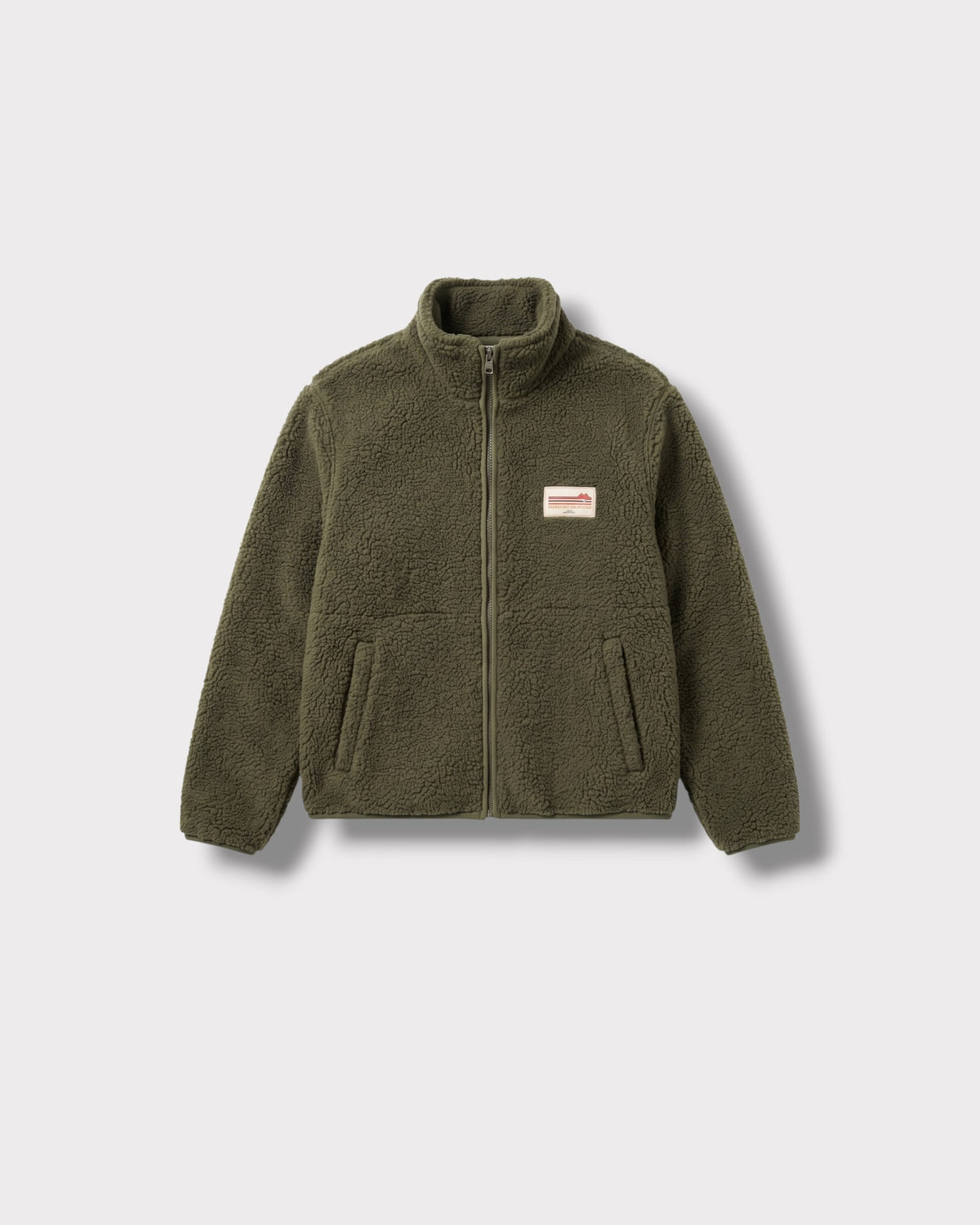 Blouson Ju kaki — à plat