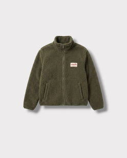 Blouson Ju kaki — à plat