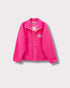 Blouson Ju rose fluo — à plat
