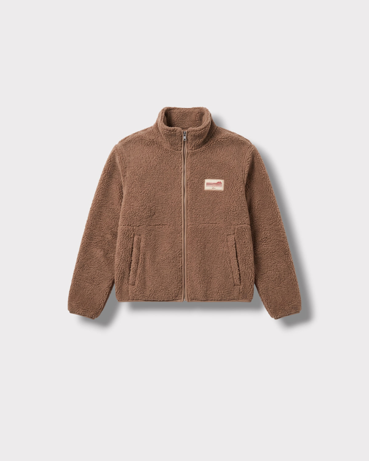 Blouson Ju taupe — à plat