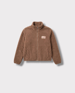 Blouson Ju taupe — à plat