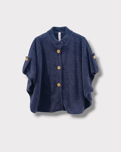 Veste Lison — marine flat
