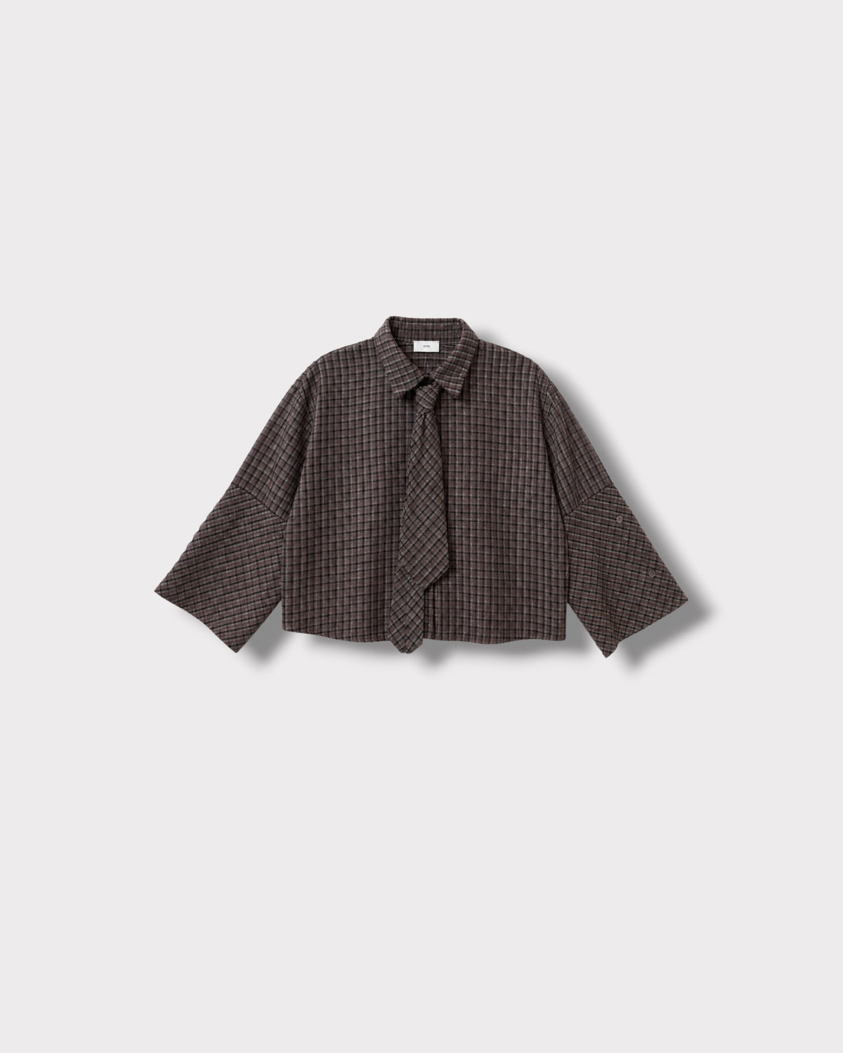 Chemise Mania Anthracite, vue de face