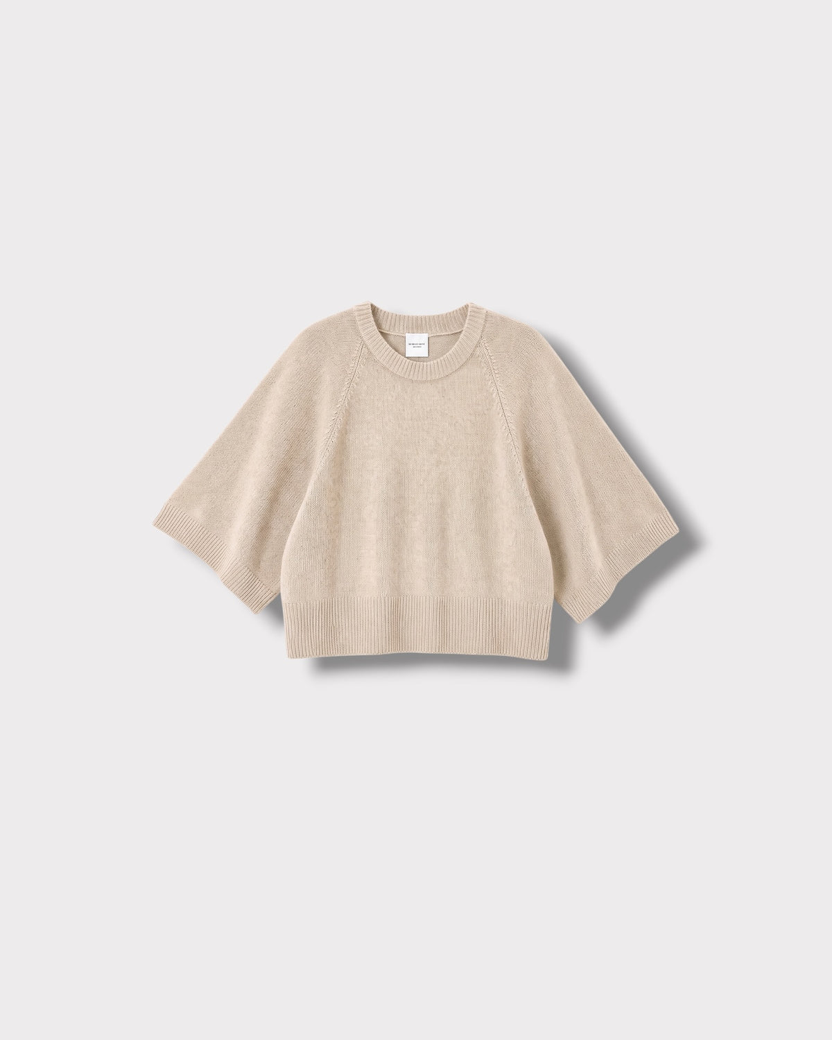 Pull Minnie Beige cachemire, vue de face